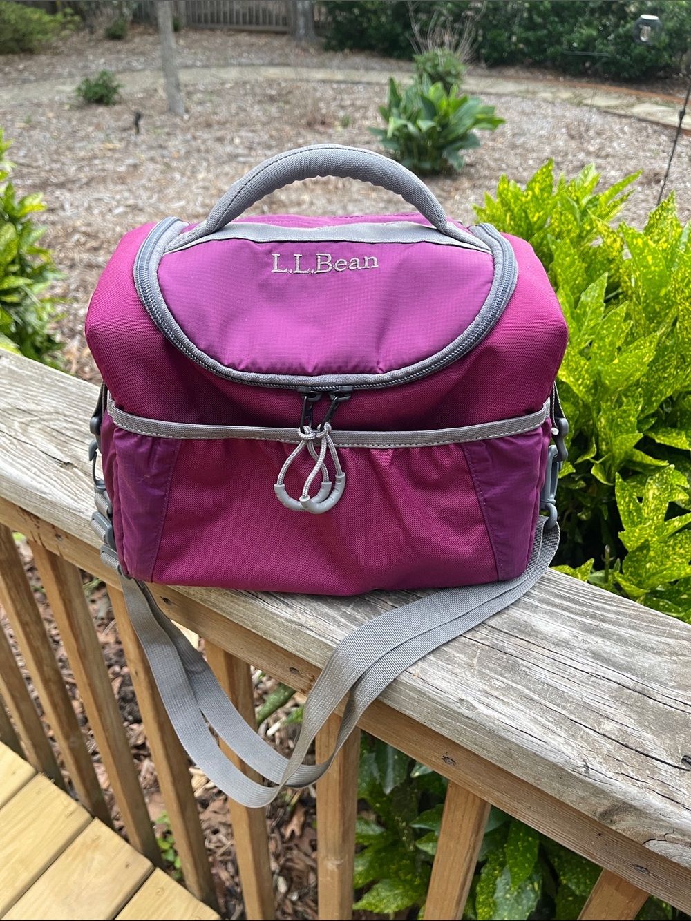 LL BEAN Softpack Insulated Cooler Picnic Tote